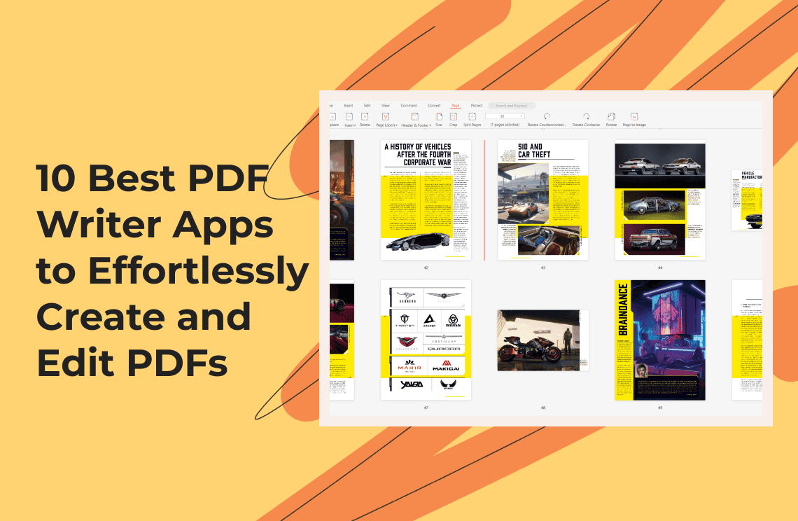10 Best PDF Writer Apps to Effortlessly Create and Edit PDFs