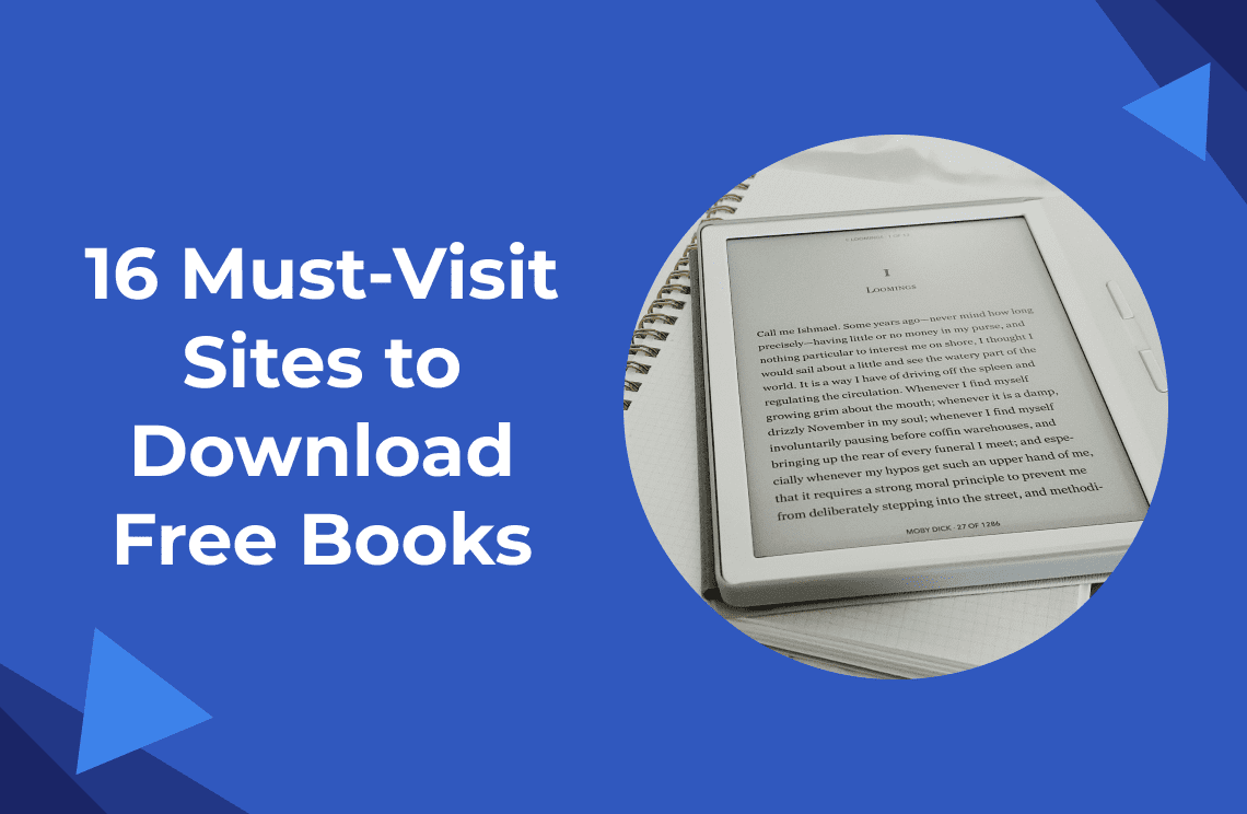 16 Must-Visit Sites to Download Free Books