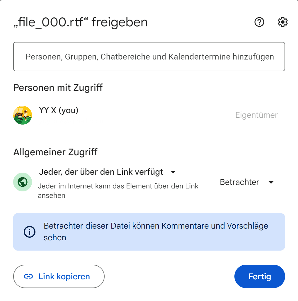1. Direkt um Erlaubnis bitten