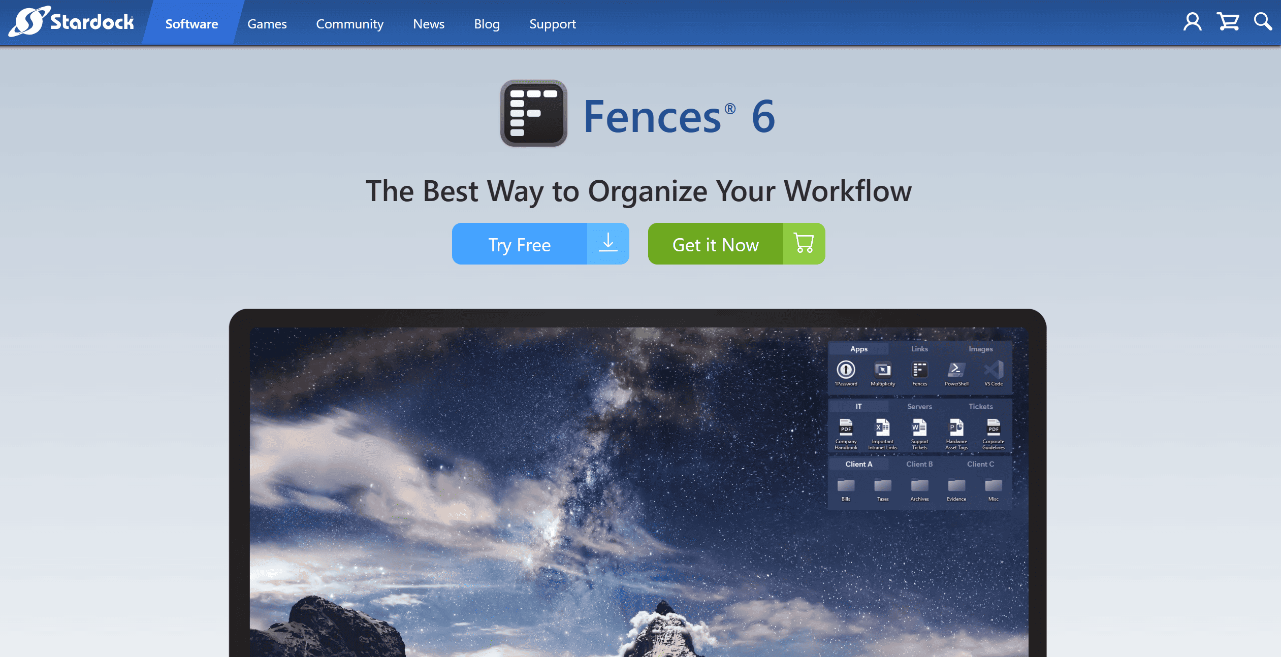 1. Stardock Fences
