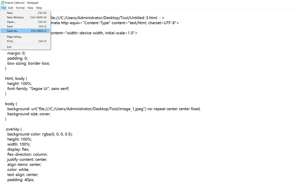 1. XML als TXT speichern