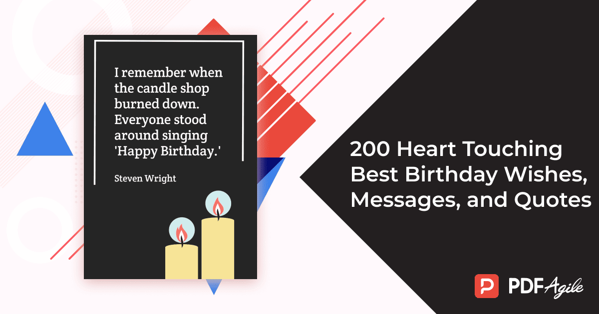 200 Heart Touching Best Birthday Wishes, Messages, and Quotes