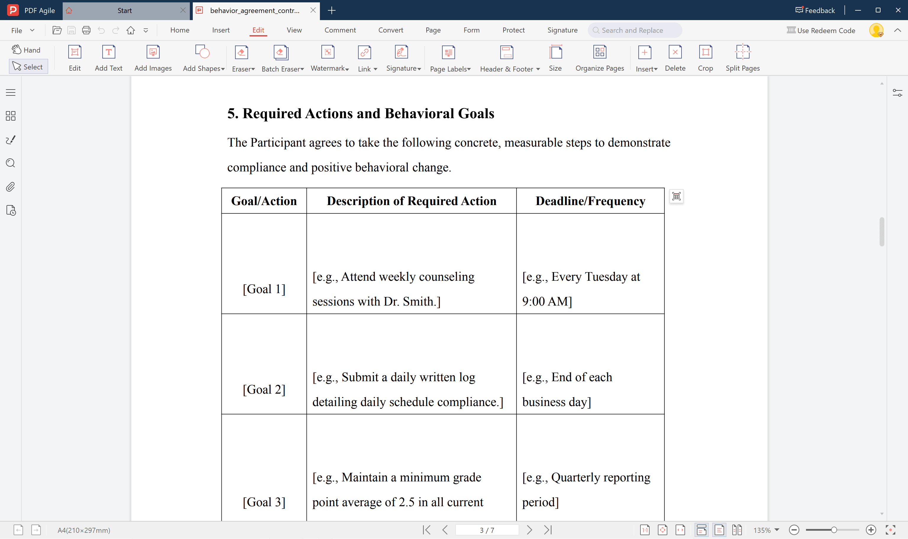 Define Goals and Expectations