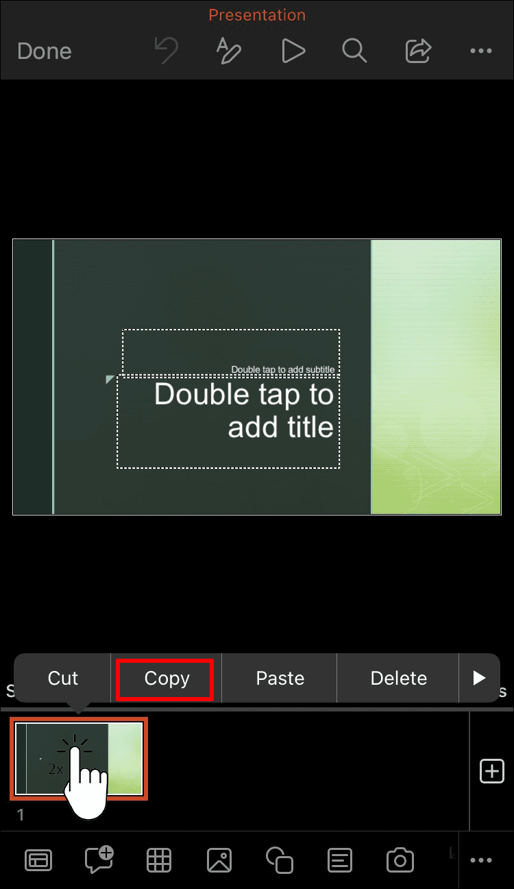 2.Double-tap the slide thumbnail to select it.png