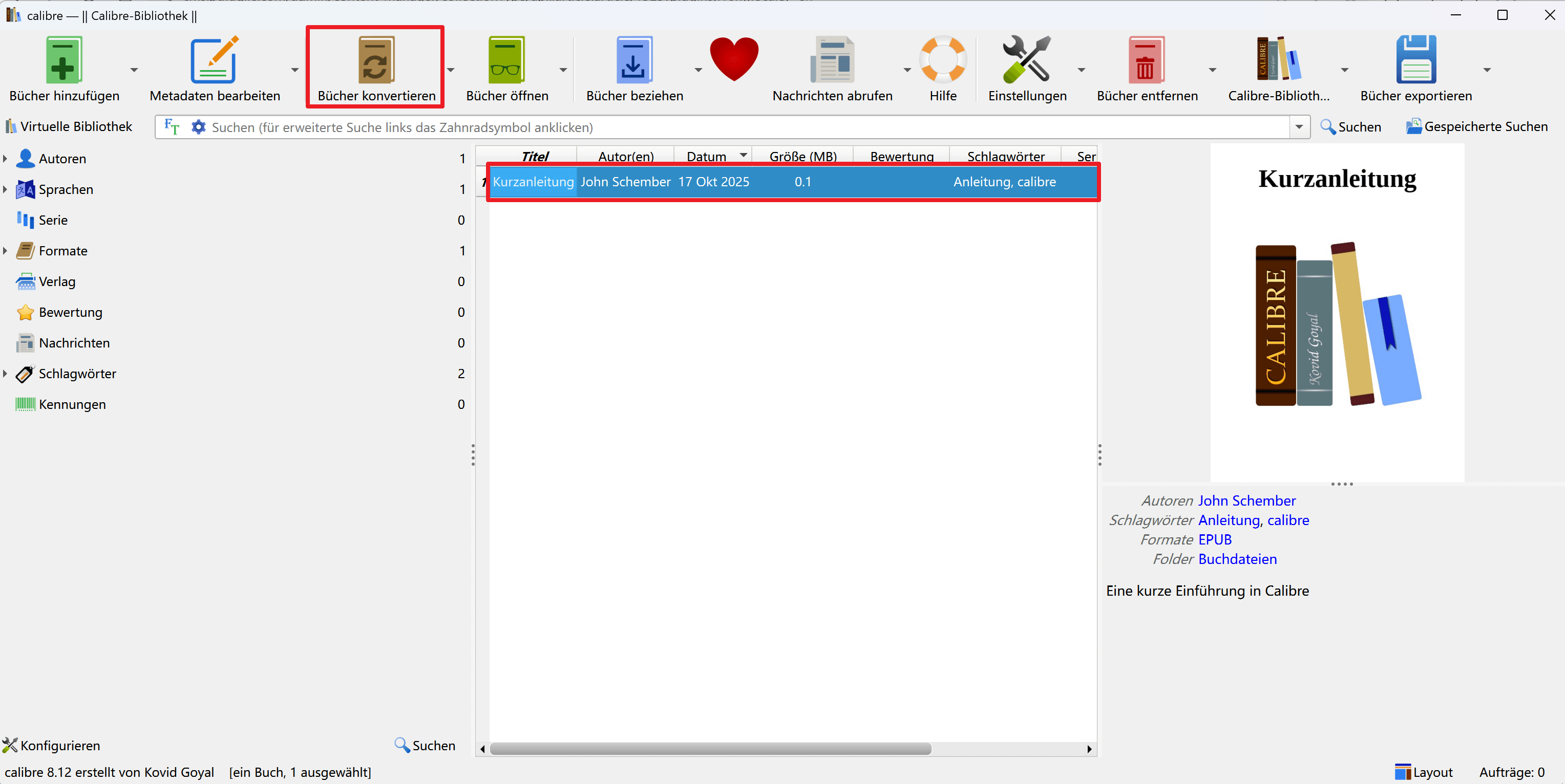 2. In PDF konvertieren