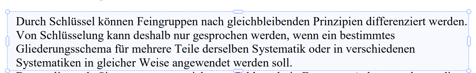 2. Klicken Sie mit der rechten Maustaste auf den gewünschten Text
