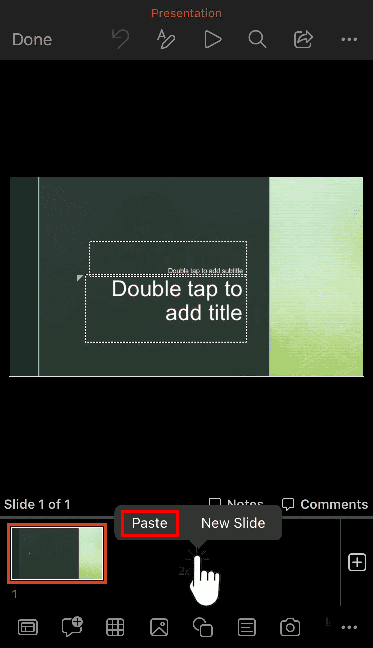 3.Choose Copy from the horizontal menu that appears.png