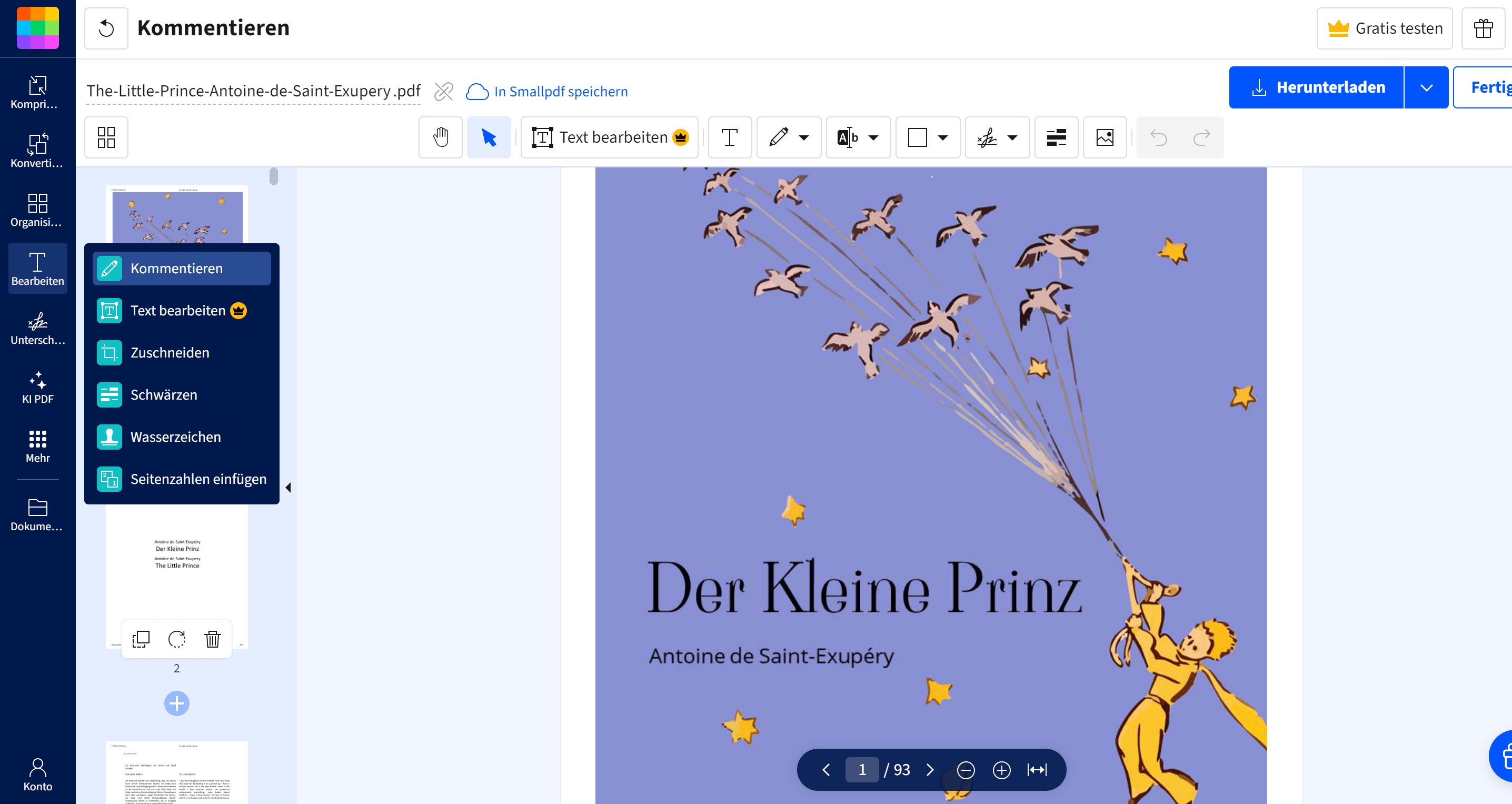 3. Hervorhebungen oder Formen hinzufügen
