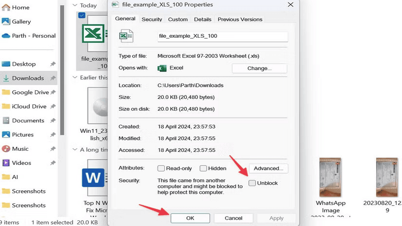 4.Check the Unlock option, then click Apply and OK to confirm..png