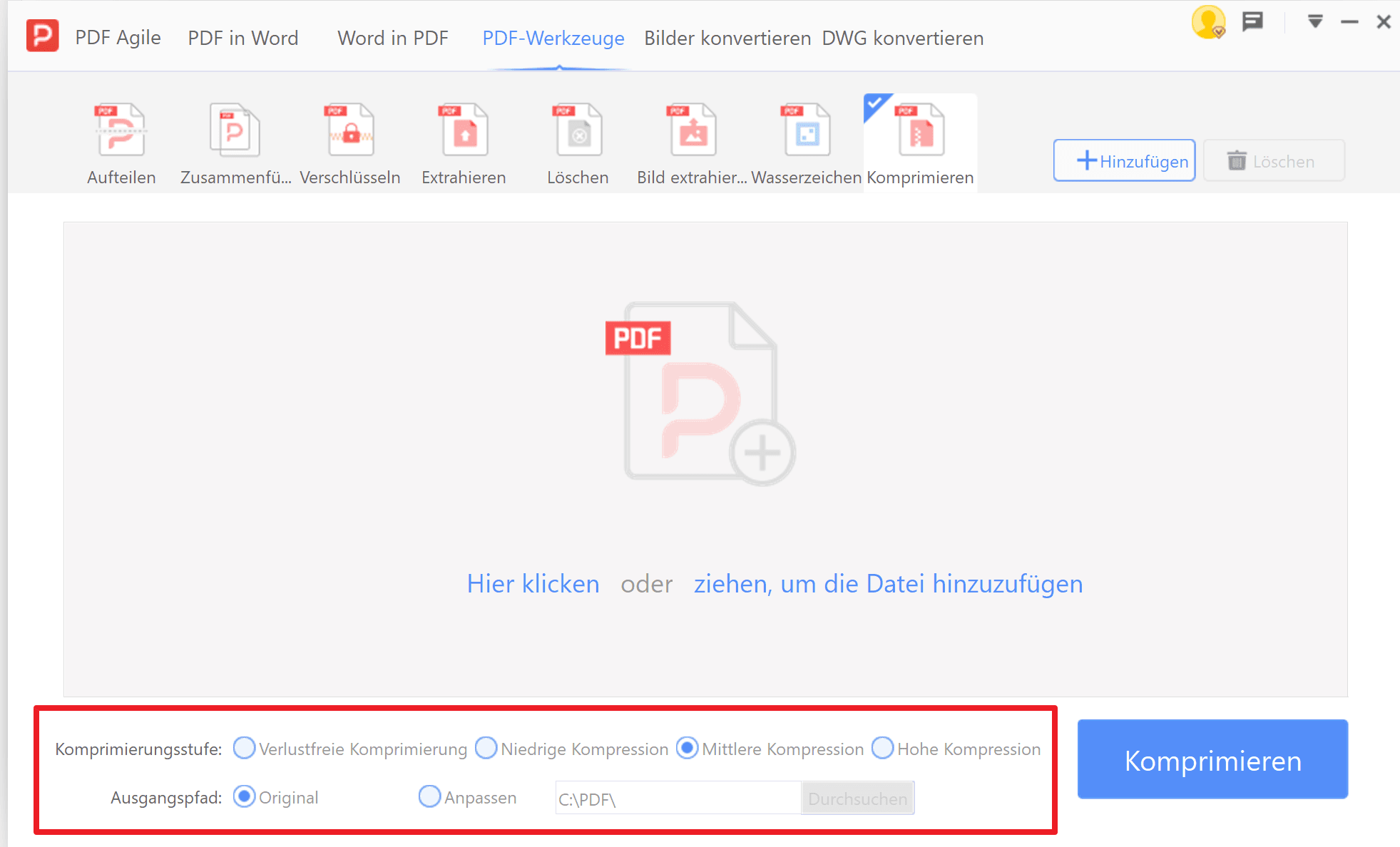 4. Überprüfen Sie die Komprimierungseinstellungen