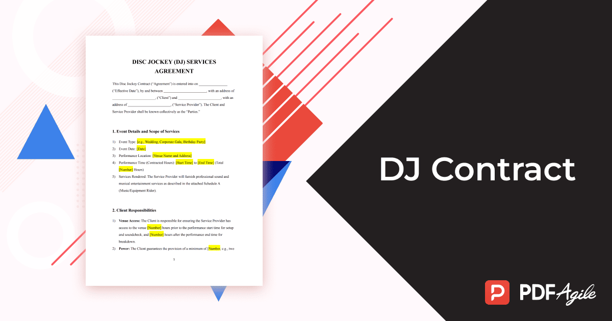 DJ Contract
