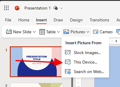 Step 2 Insert Your Image File
