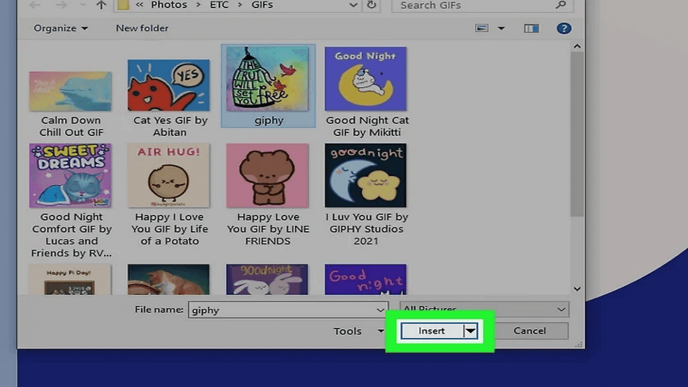 Step 1: Remove and Reinsert the GIF