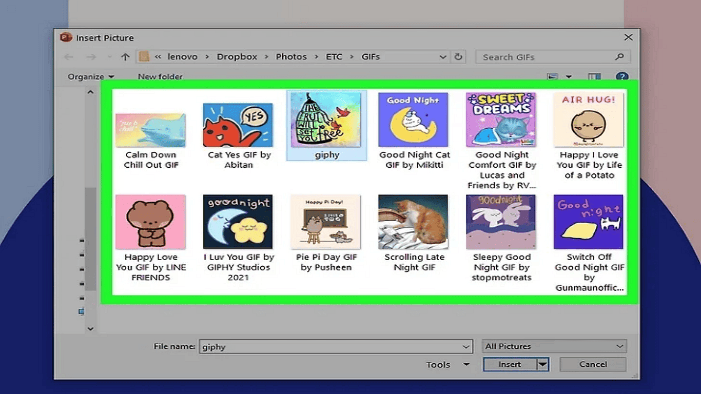 Step 2: Try an Alternative GIF