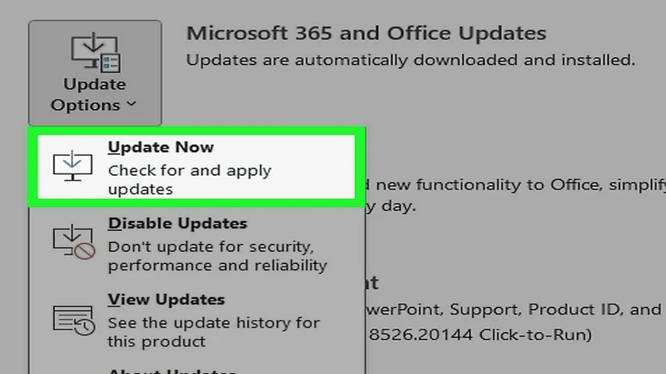 Step 4: Ensure PowerPoint is Up-to-Date