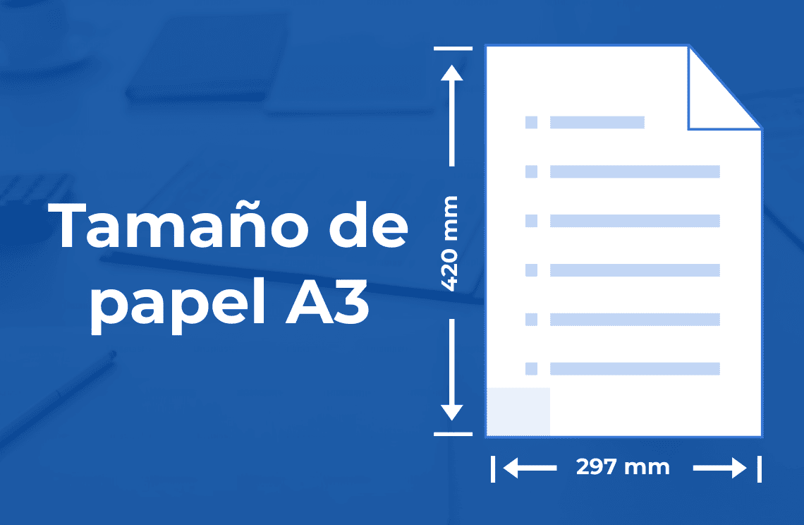  A3 Tamaño de Paper