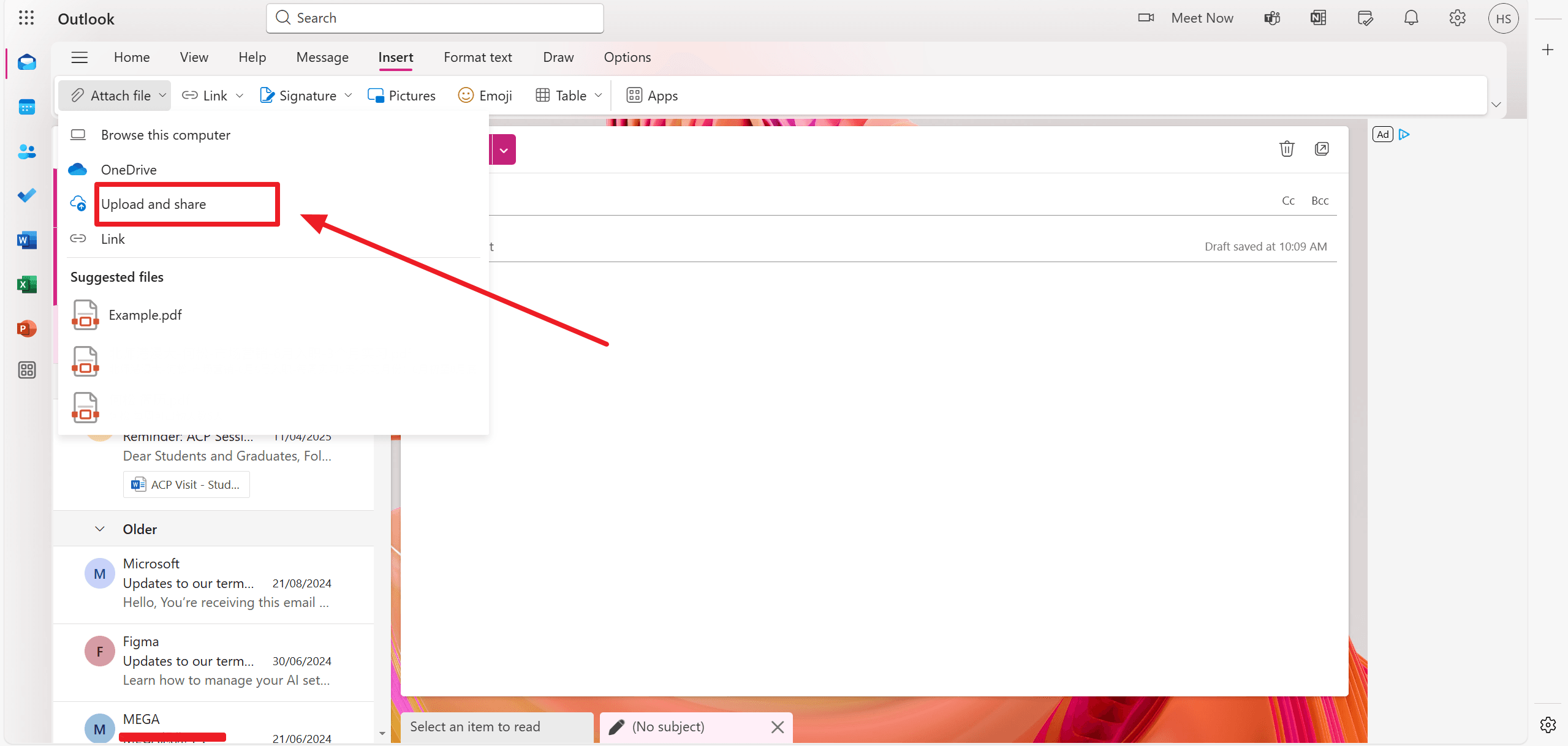 從Outlook.com存取Google Docs