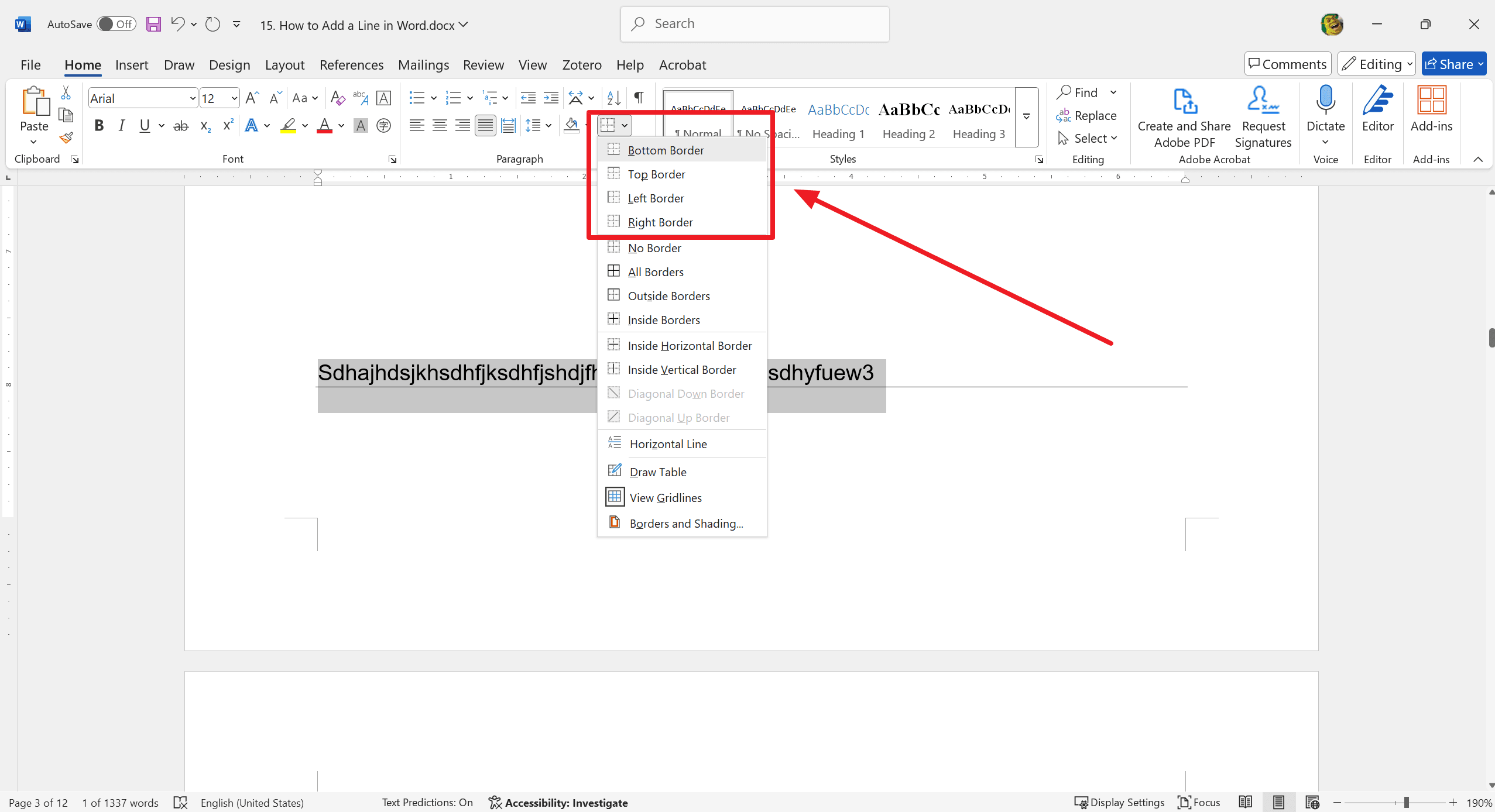 Adjusting AutoFormat Settings