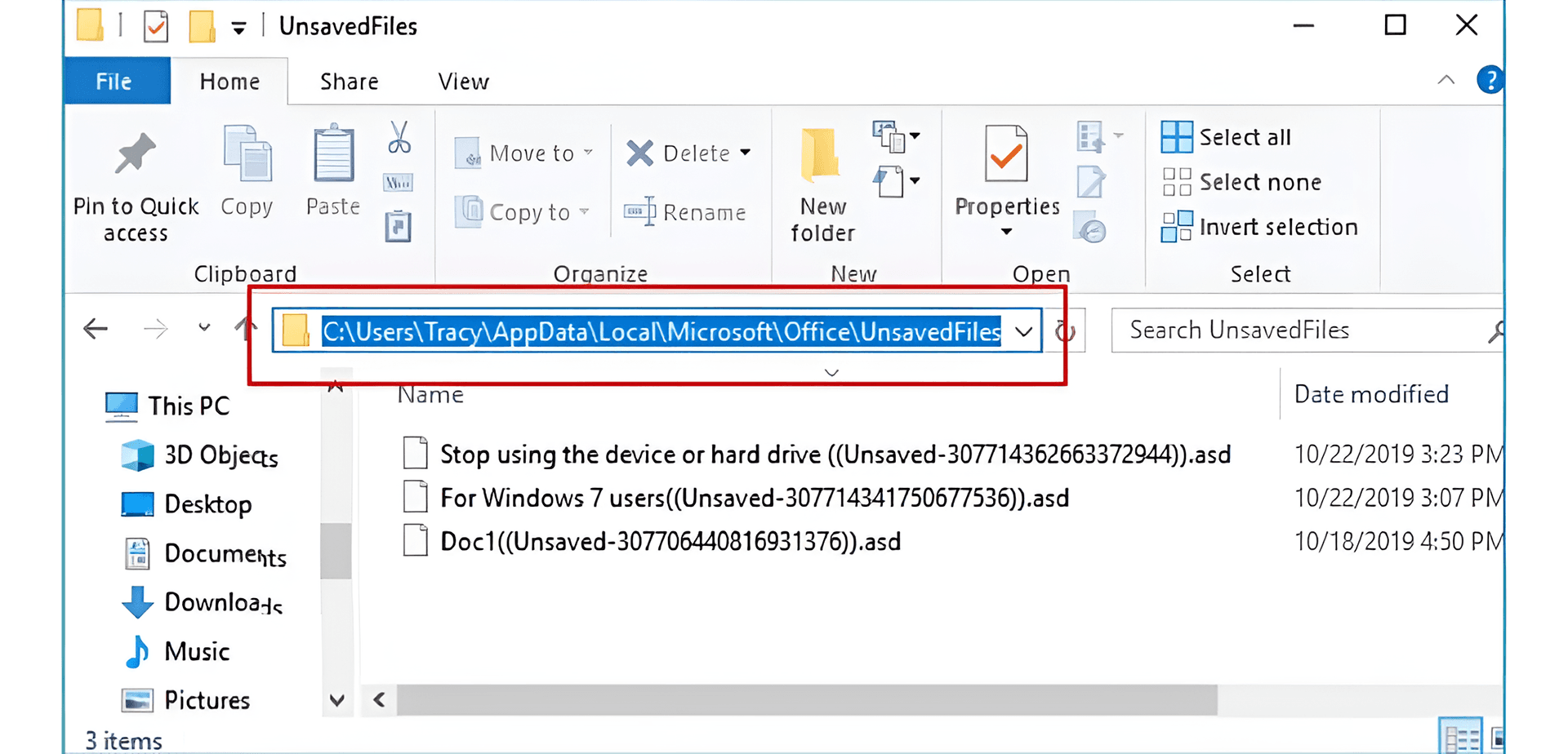 Approach 5: AutoRecover