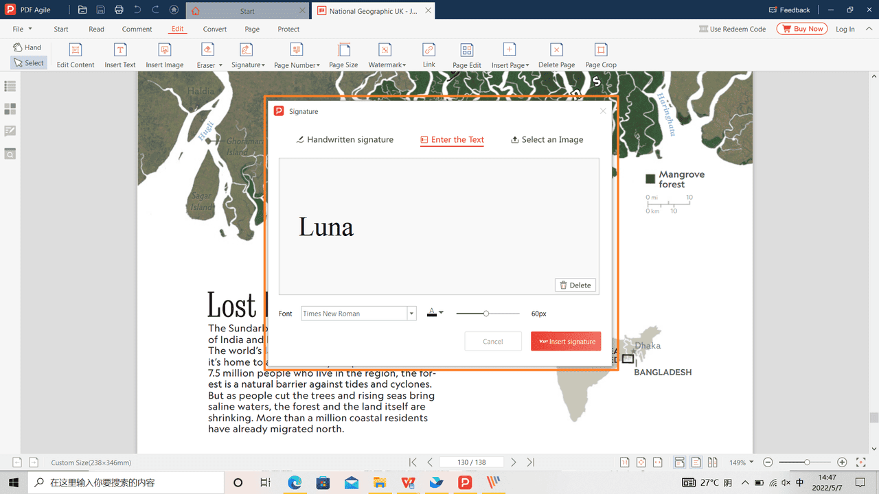 Autofirma con PDF ágile
