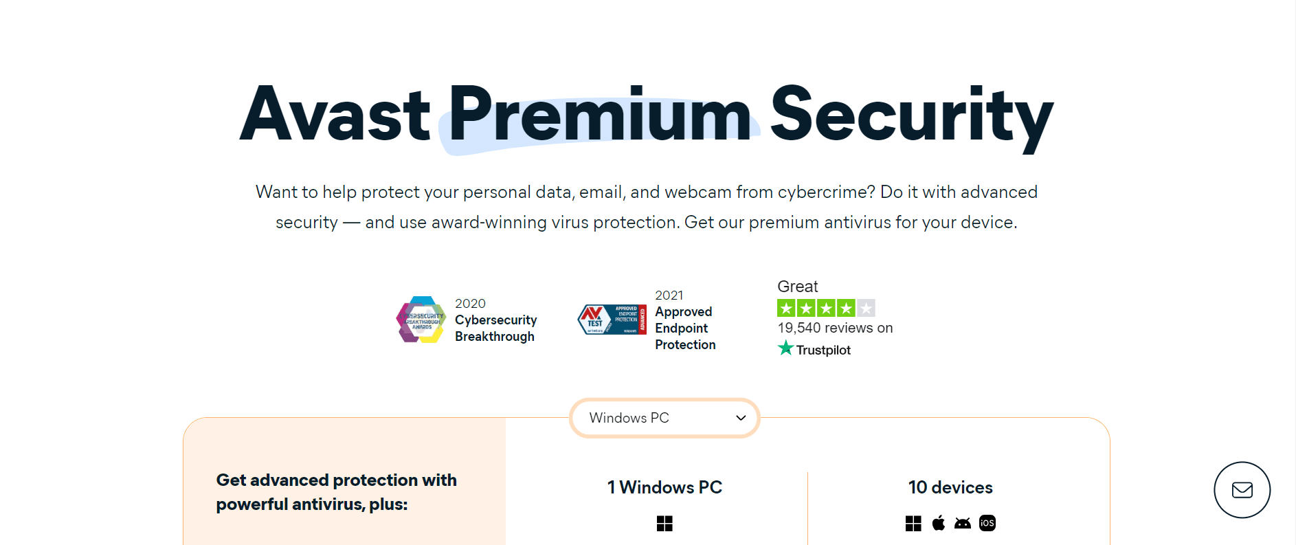 Avast Premium Security