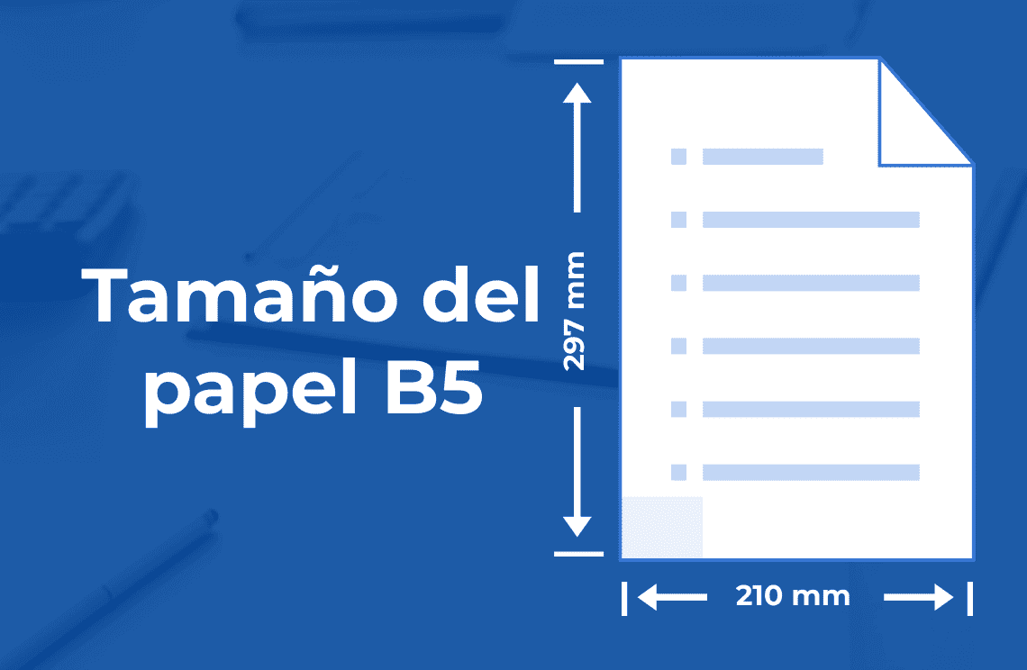 B5 Tamaño de Paper