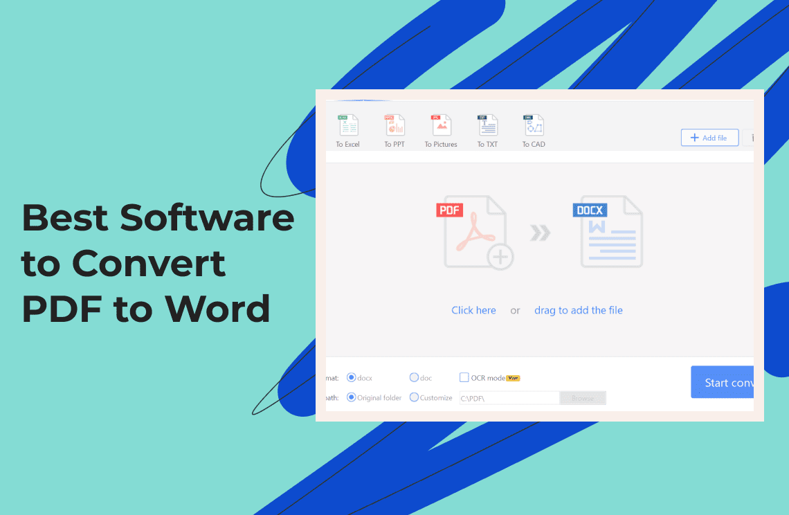 Best Software to Convert PDF to Word