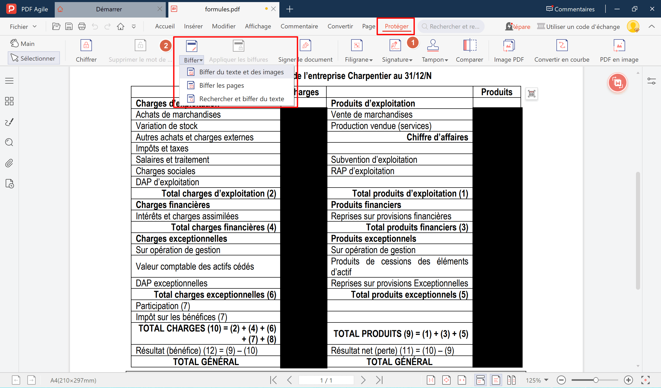 Biffage numérique utilisant des éditeurs PDF