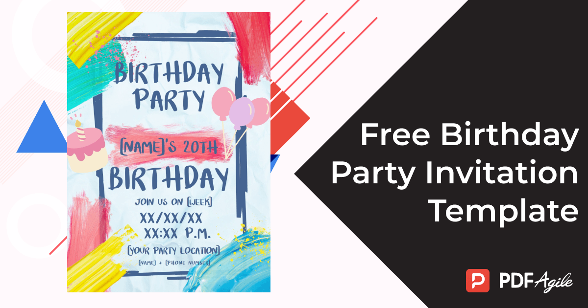 Birthday Party Invitation