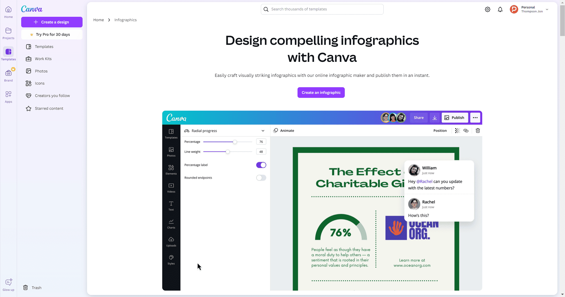 Canva - Infographic Maker