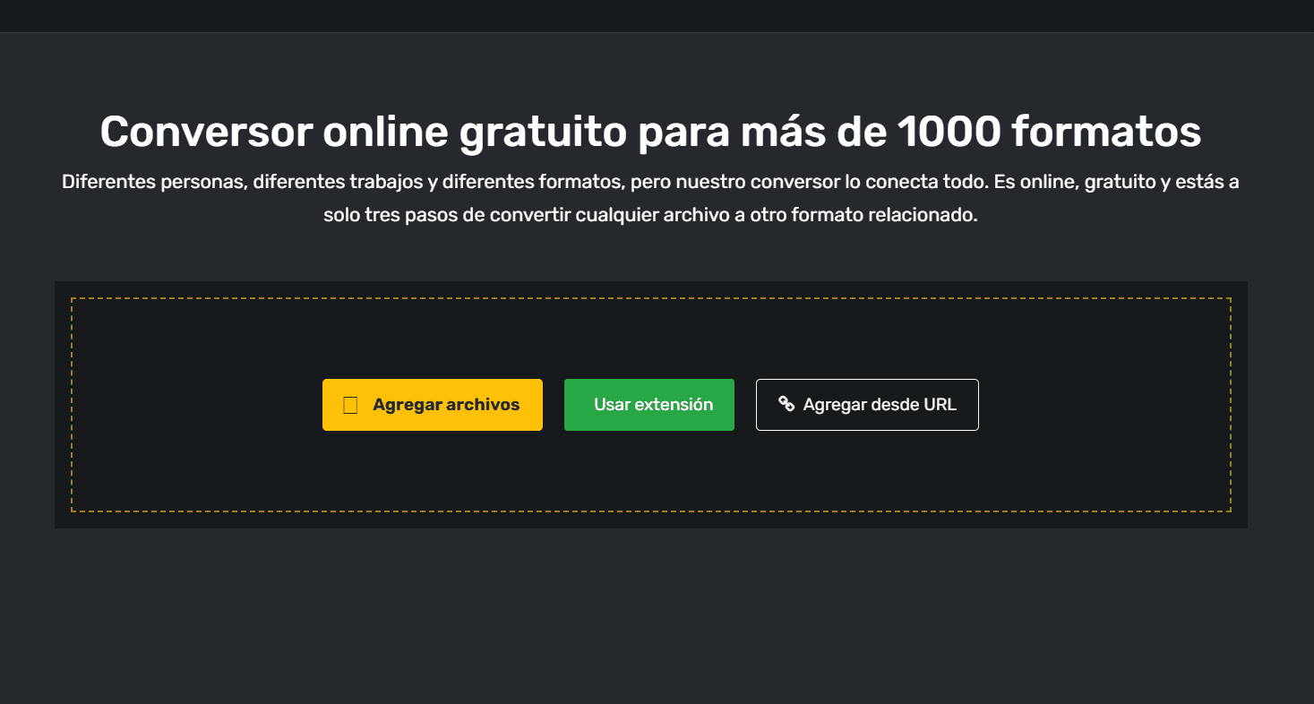 Captura de pantalla de  Convert365