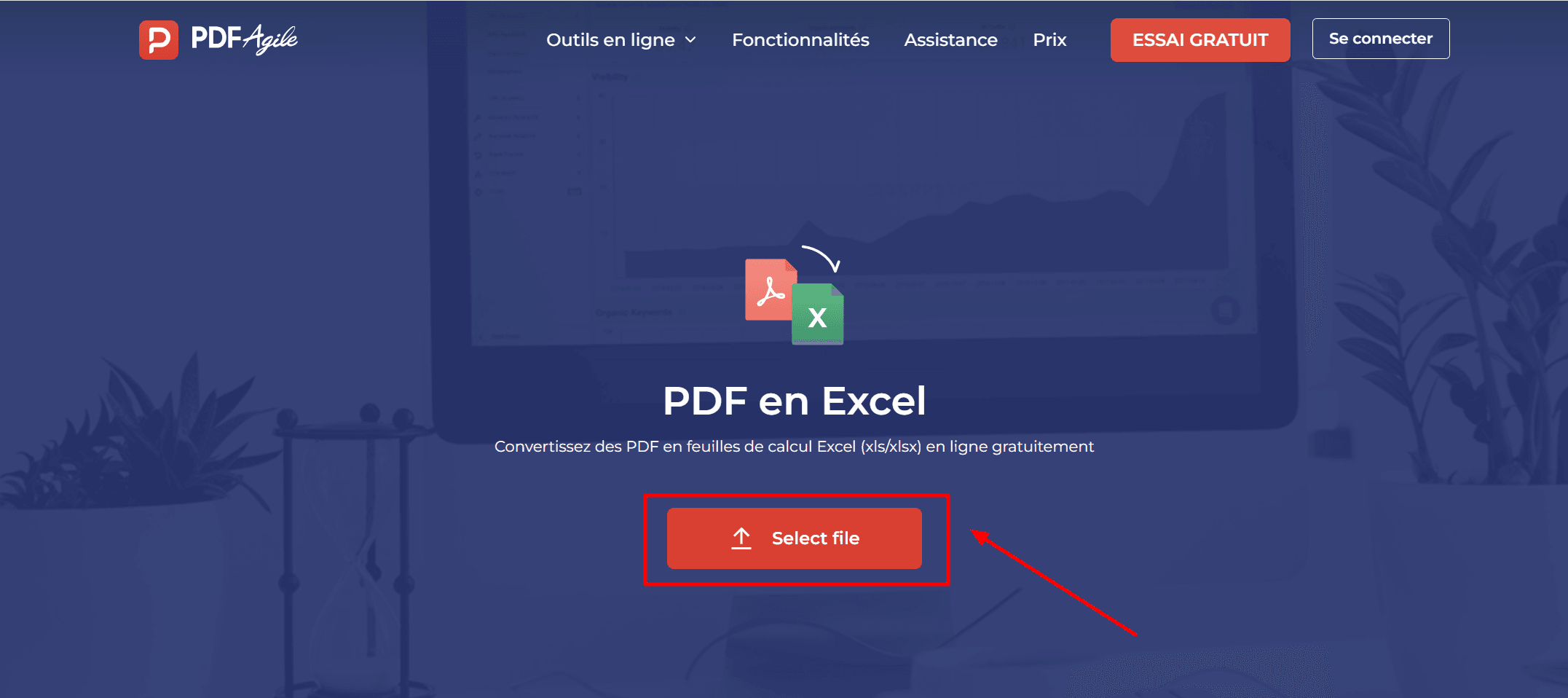 Comment convertir PDF en Excel en ligne-1