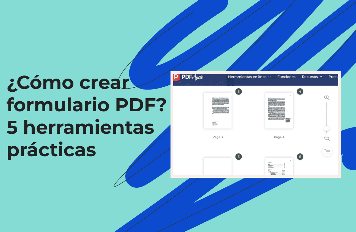 ¿Cómo crear formulario PDF?