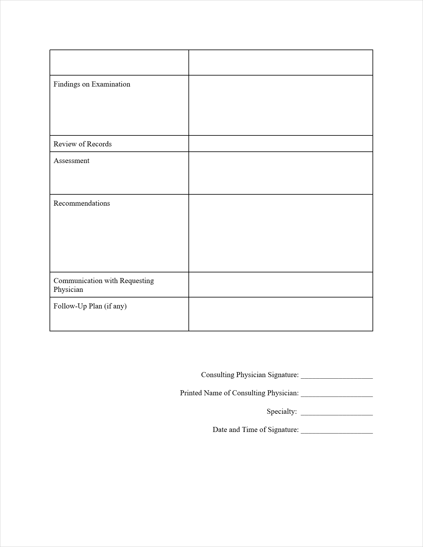 Consultation Note Template_Page 2