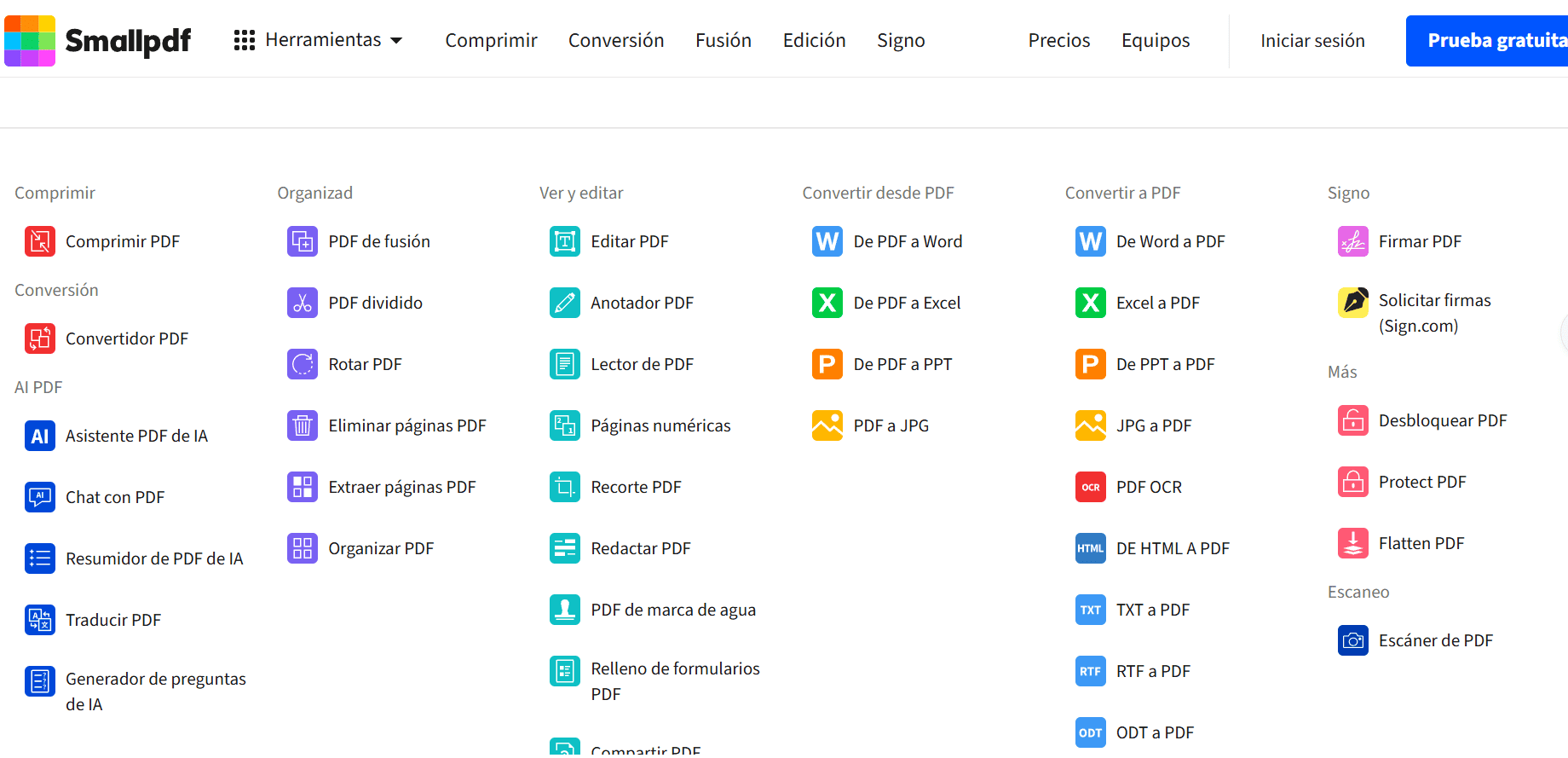 Convinar pdf