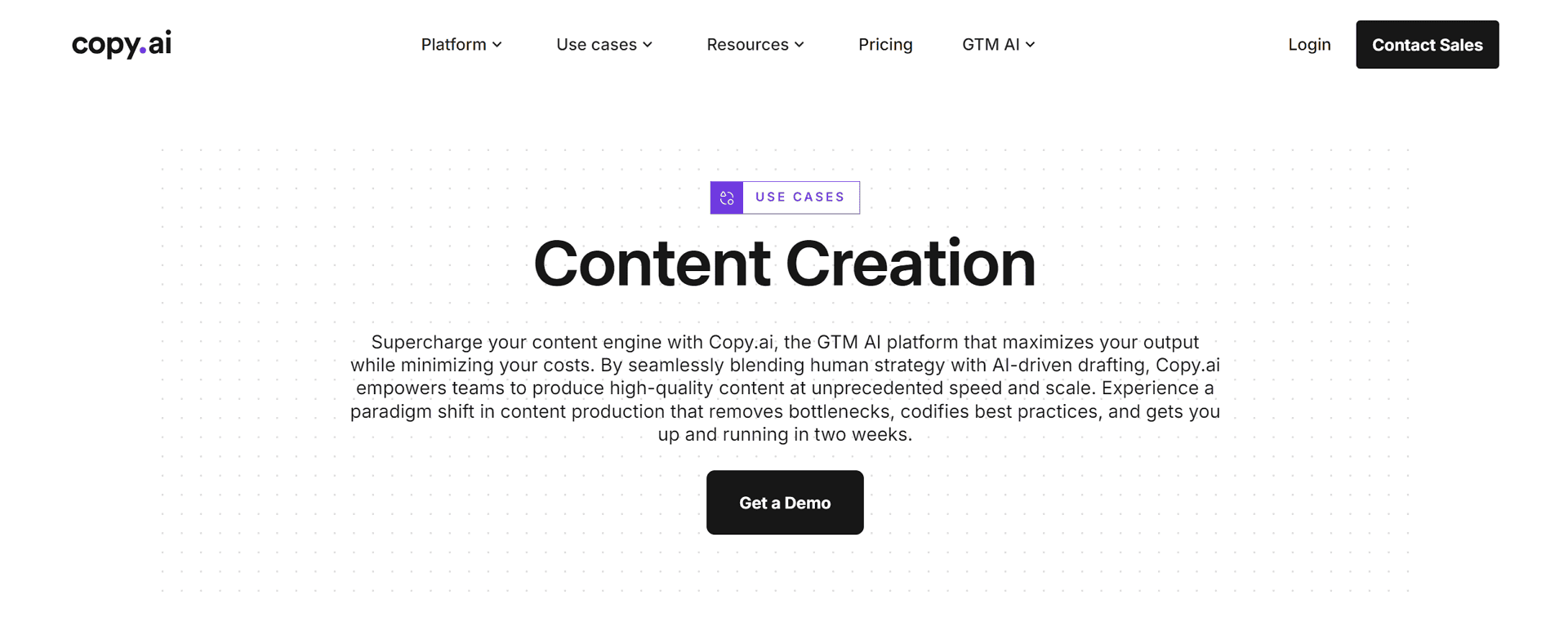 Copy.ai - Content Creation