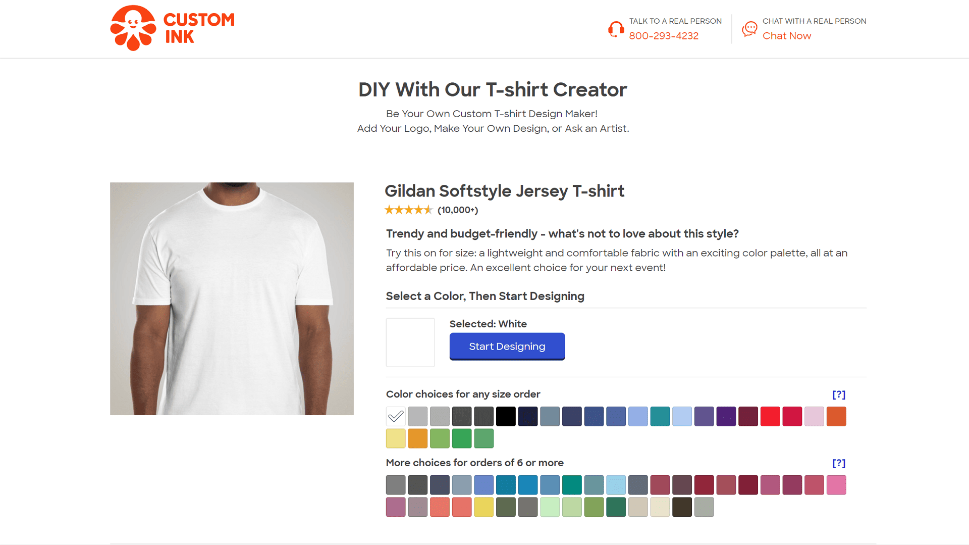 Custom Ink - T-Shirt Creator