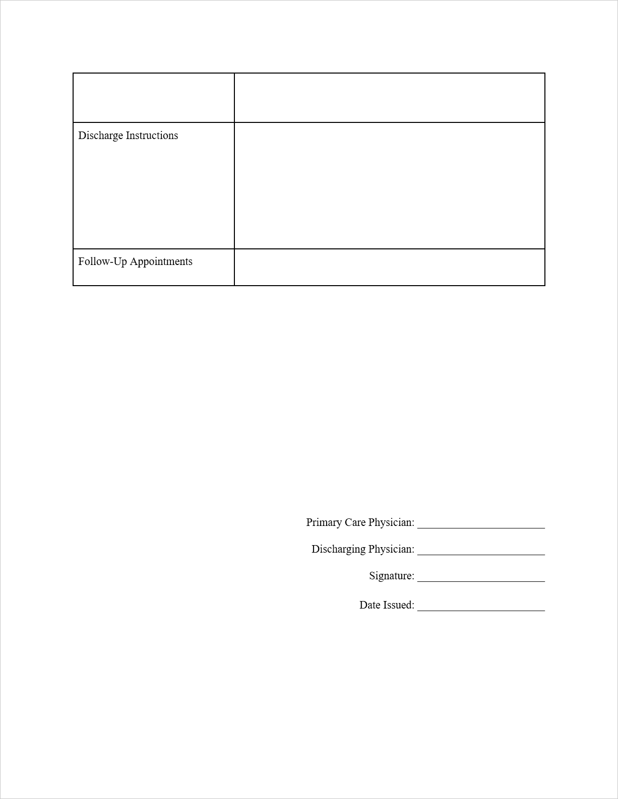 Discharge Summary Template_Page 2