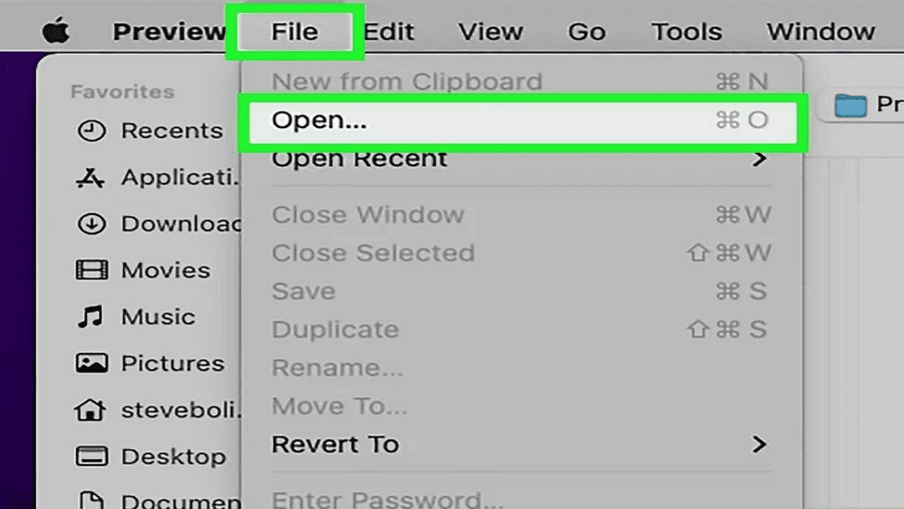 Doppelklicken Sie auf die Datei