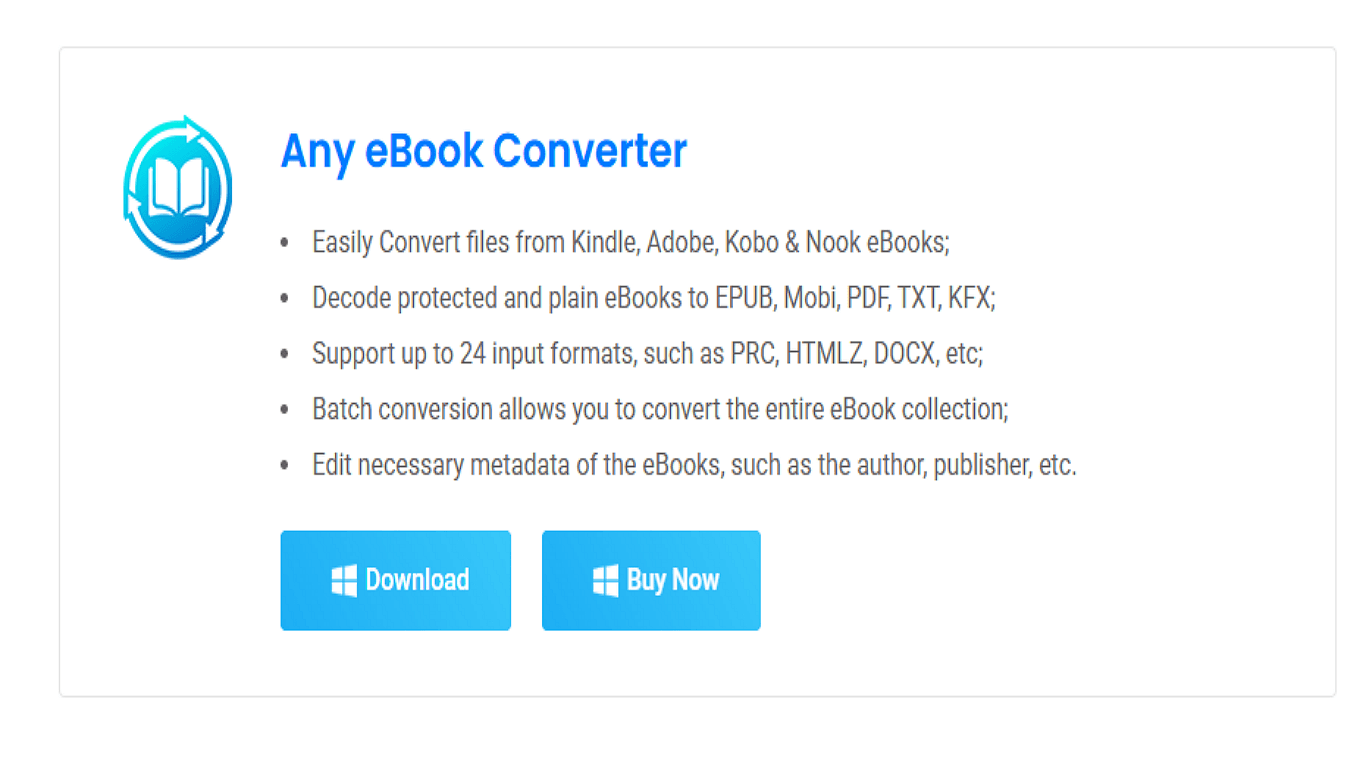 Downloading and Installing Any eBook Converter