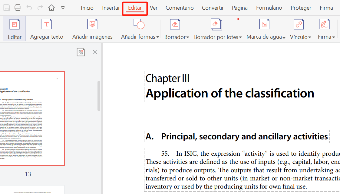 Edita PDF con PDF Agile