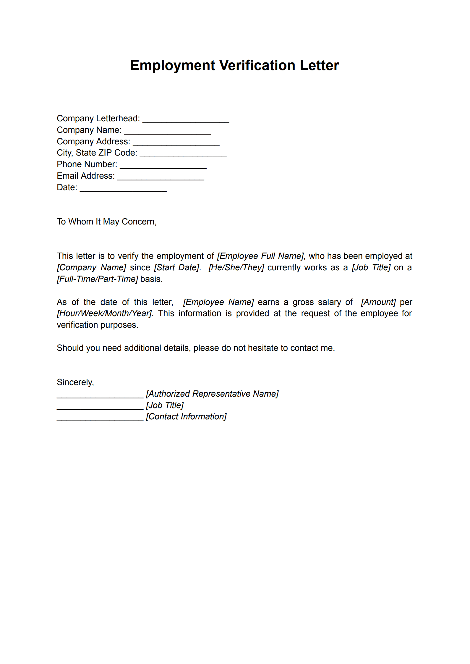 Employment Verification Letter Templates_2
