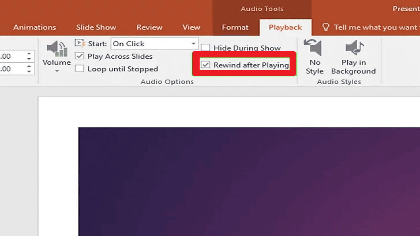Enter the total slide count for continuous playback..png