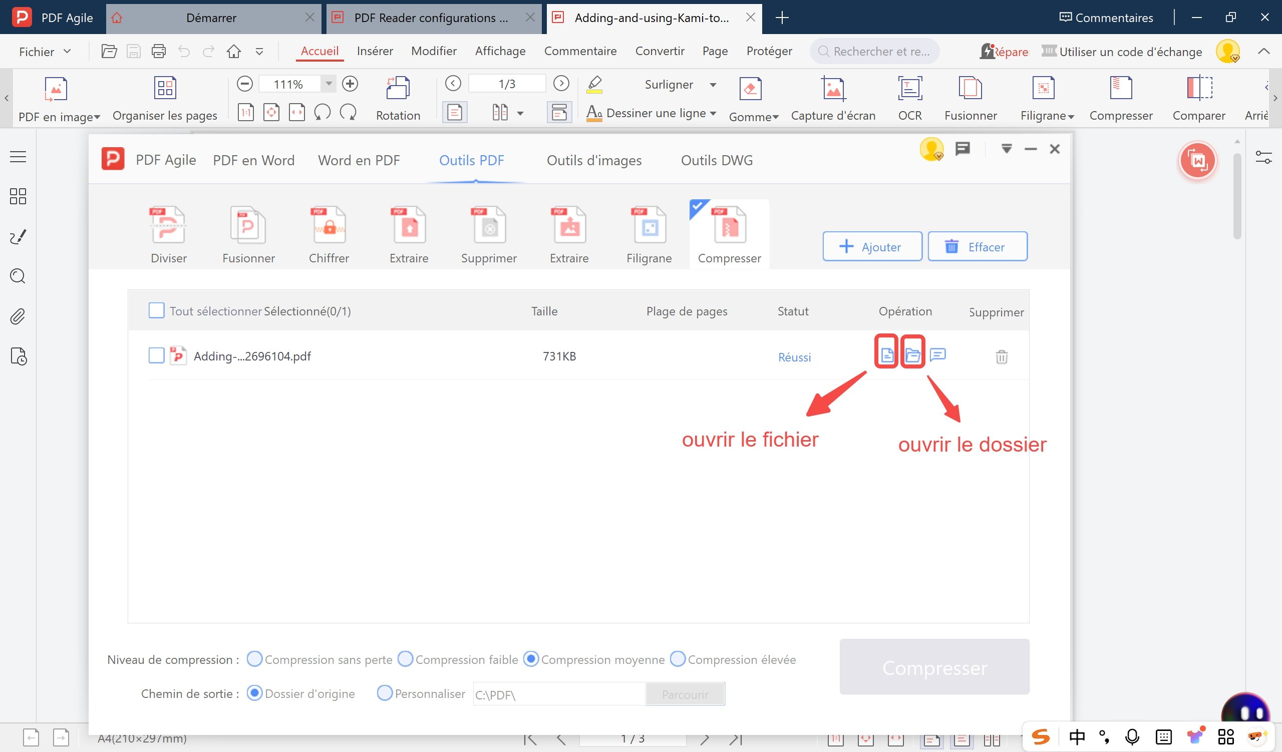 Étape 5-Enregistrez le PDF compressé