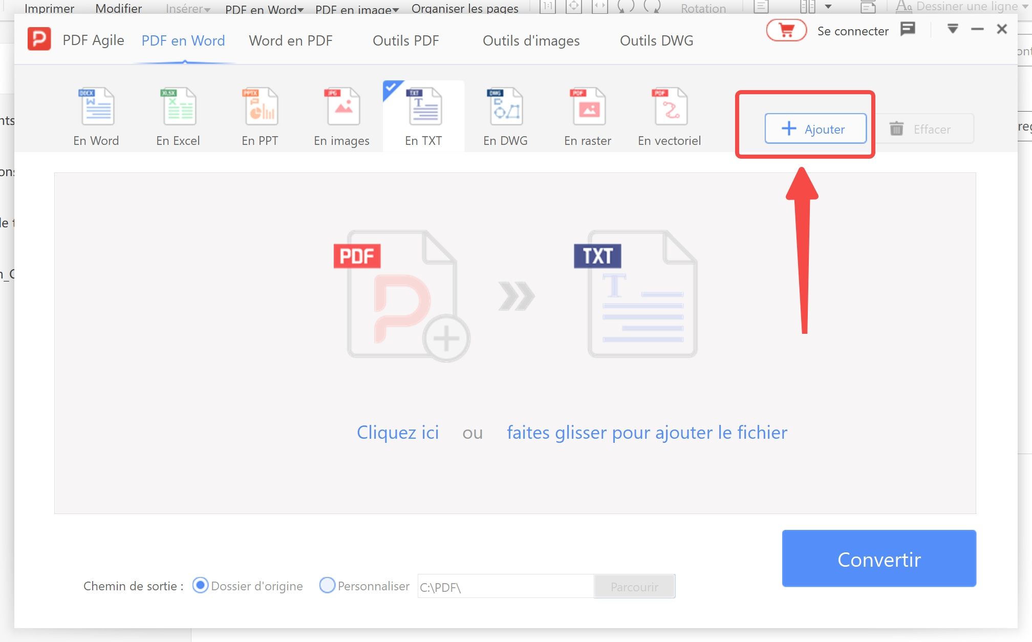 Étapes pour la conversion-4