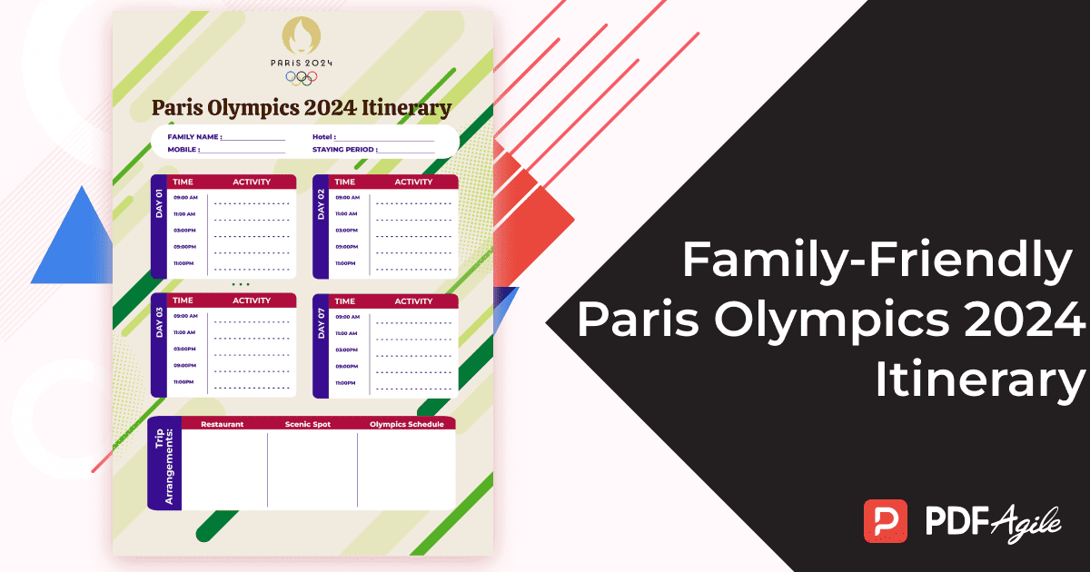 Family-friendly Paris Olympics 2024 Itinerary