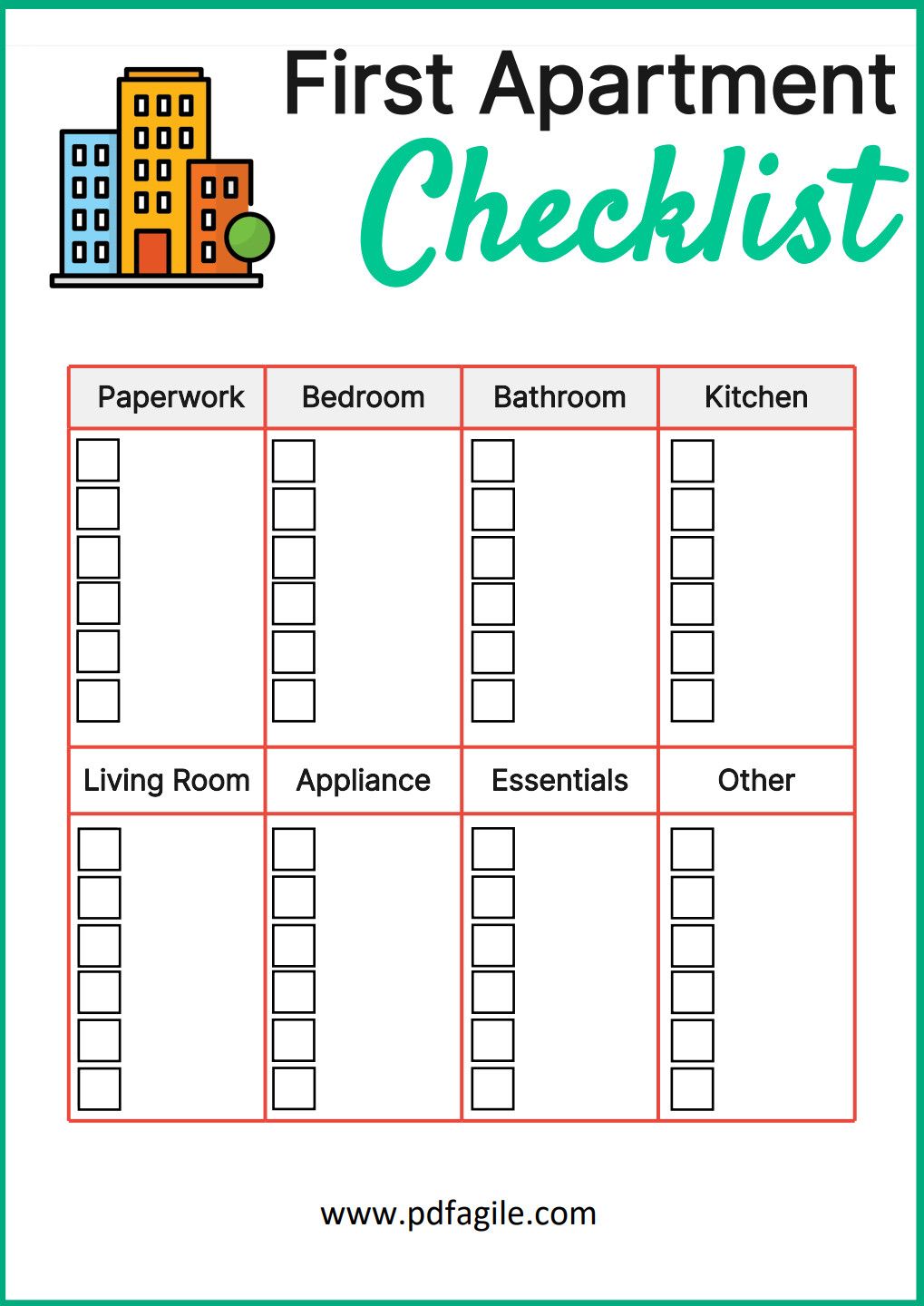 First_Apartment_Checklist_Template