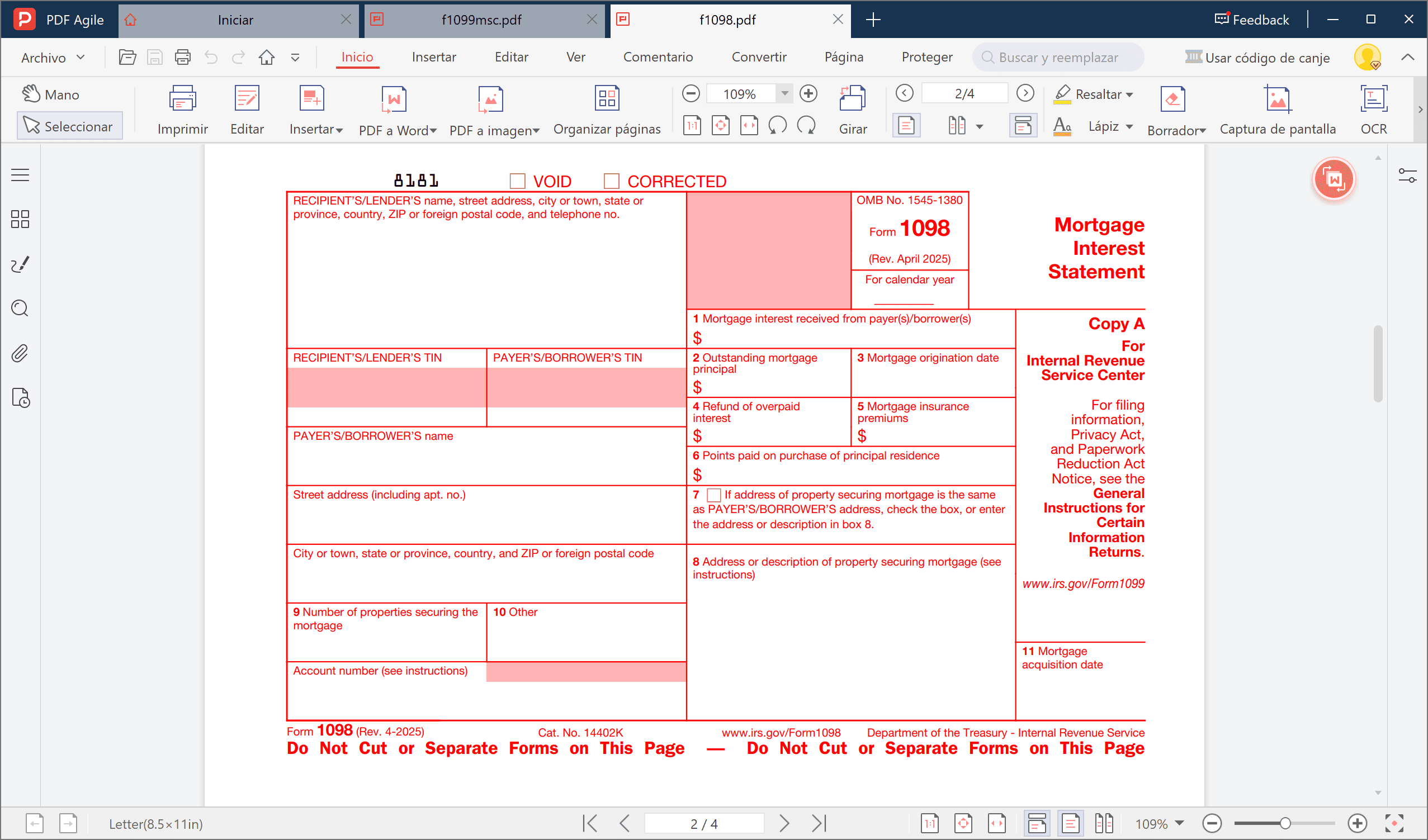 Form 1098