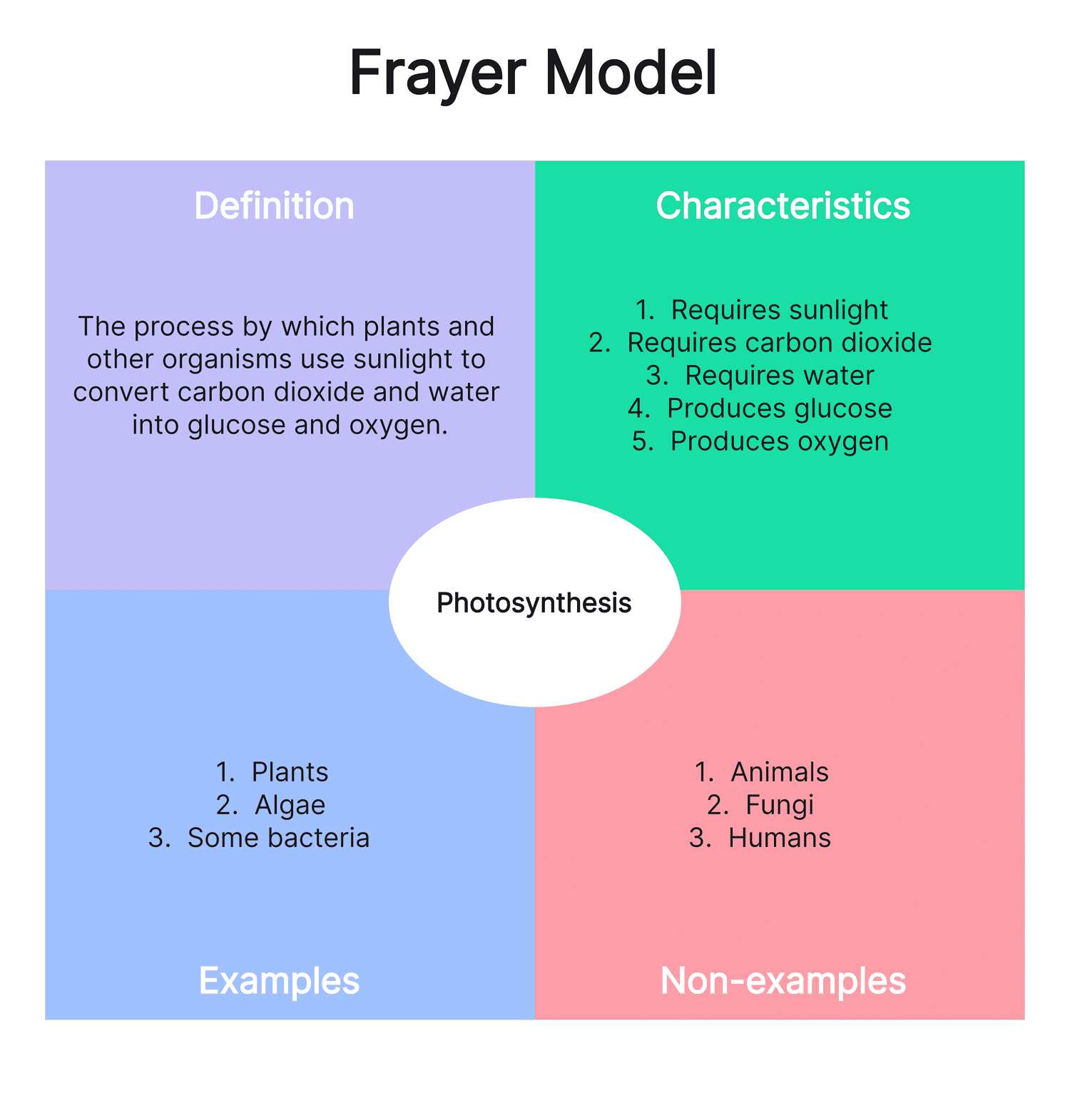 Frayer Model Graphic Organizer - Page 2