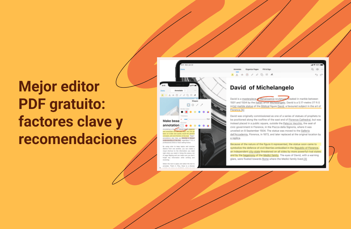 Guía para elegir el mejor editor PDF gratuito
